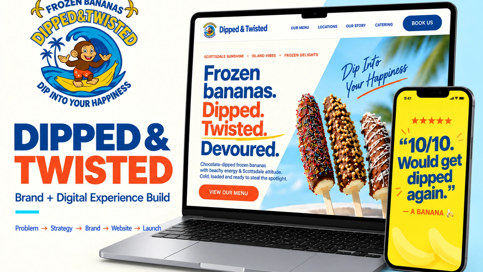 Dipped & Twisted project overview
